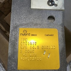 nVent ERICO CADWELD MOLD GTC161V, #2 AWG. CONC. TO 5/8” COPPER CLAD GROUND ROD