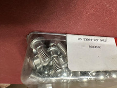 MacDon FD 2 Draper Sickle Section Hardware, M6x18mm W/Nut, 50 Pack, 286475, New