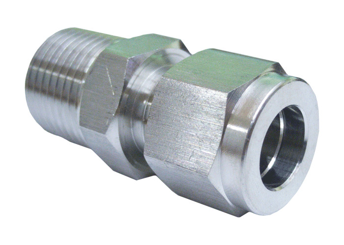 1/2″ Compression x 1/2″ National Pipe Thread Tapered (NPT) Stainless Steel