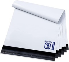 Lightweight 100 Pcs Self-Sealing Poly Mailers – 14.5×19 Inch Storage Solution