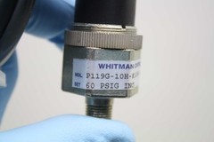 Whitman Controls / P119G Zinc Diecast Body Pressure Switch / 1/4″ NPT 100 psi