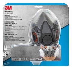 MINNESOTA MINING AND MFG Respirator,Assembly,MED (CASE OF 4)