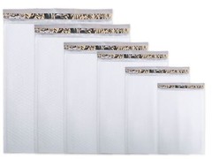 White Padded Poly Bubble Mailer Padded Envelopes, Waterproof Protective Self Sea