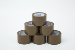 3″x 330’/110YDS PACKING TAPE SHIPPING ADHESIVE TAPE CARTON SEALING TAPE TAN 6 Pk