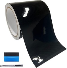 Chrome Delete Vinyl Wrap Kit High Gloss, Black Out Window & Door Trim 4In x 30Ft