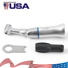 US Estilo Dental Botón Pulsador Contra Angulo Baja Velocidad Pieza de Mano