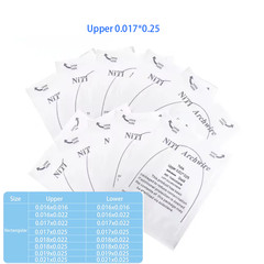 1pc/pack Dental Orthodontic TMA Beta Ti-Mo Arch Wires Rectangular Ovoid Form