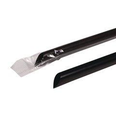 Karat C9035 9 in. Jumbo Straws – Black (2000/Carton) New