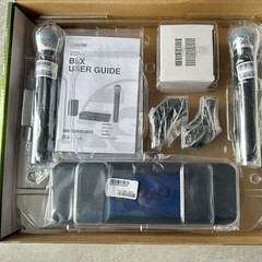 HOT BLX288 SM58 Professional Wireless Microphone 2 with Receiver Stage Handheld