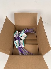 Lot of 9 Panduit UTP28SP1VL Cat 6 Performance UTP Patch Cord Purple New Sealed