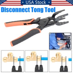 Disconnect Tong Tool Push-to-Connect for Brass-Push 1/2” 3/4” 1” Fittings US