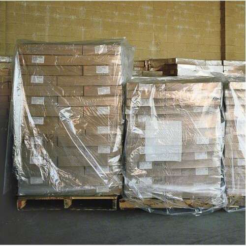 Farm Plastic Supply – 55″x53″x75″ 3 Mil Clear Pallet Cover Bags