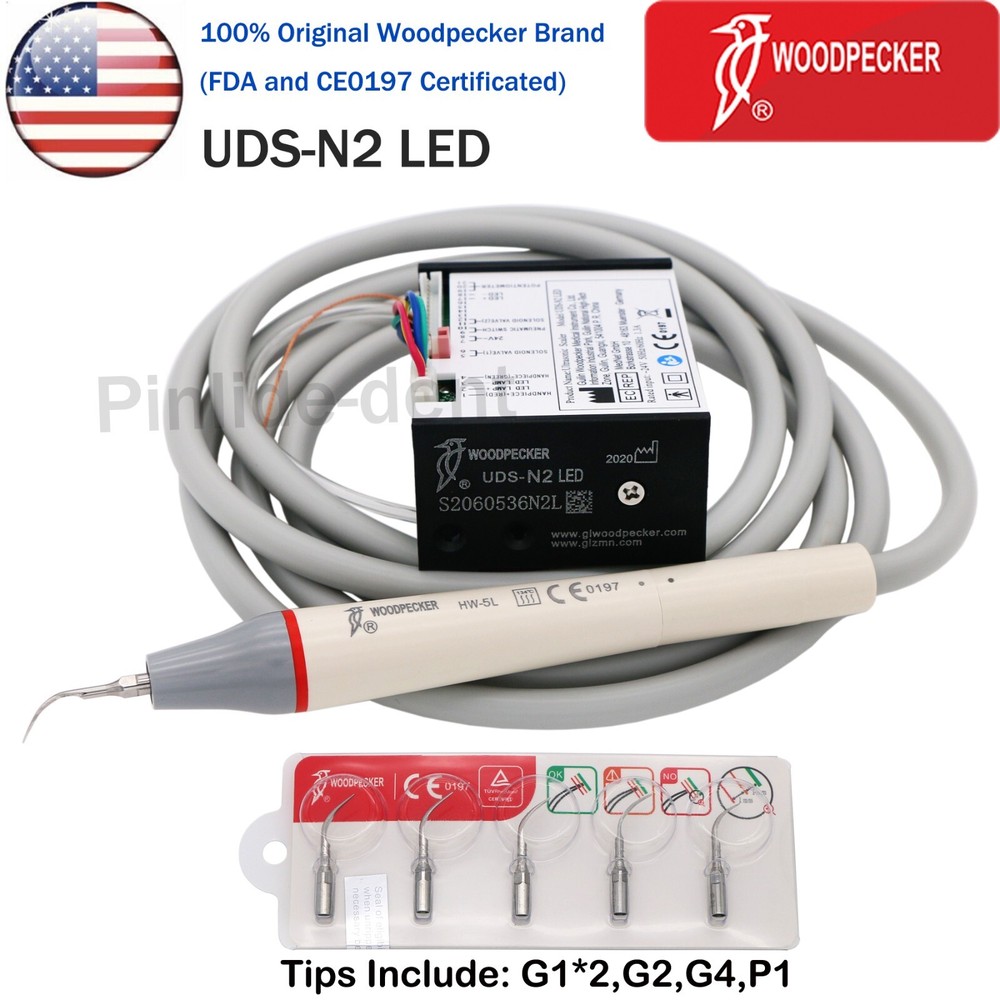 Woodpecker Dental Ultrasonic Piezo Scaler Built in UDS-N2 LED Fit Dental Chair