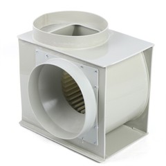 300W Lab Centrifugal Extractor Fan Blower Fume Hood Chemical Cabinet 1450r/min
