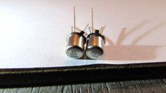 BC108C TELEFUNKEN TRANSISTOR TO-18 OBSOLETE RARE HARD TO FIND 2pcs FUZZ FACE USA