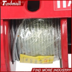 Findmall Electric Hoist 1320lbs Crane Winch with 14FT Wired Remote Control 110V