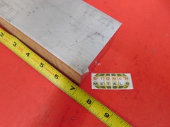 2-1/2″ X 3″ ALUMINUM 6061 SOLID FLAT BAR 7″ long Solid Plate Mill Stock 2.50×3.0