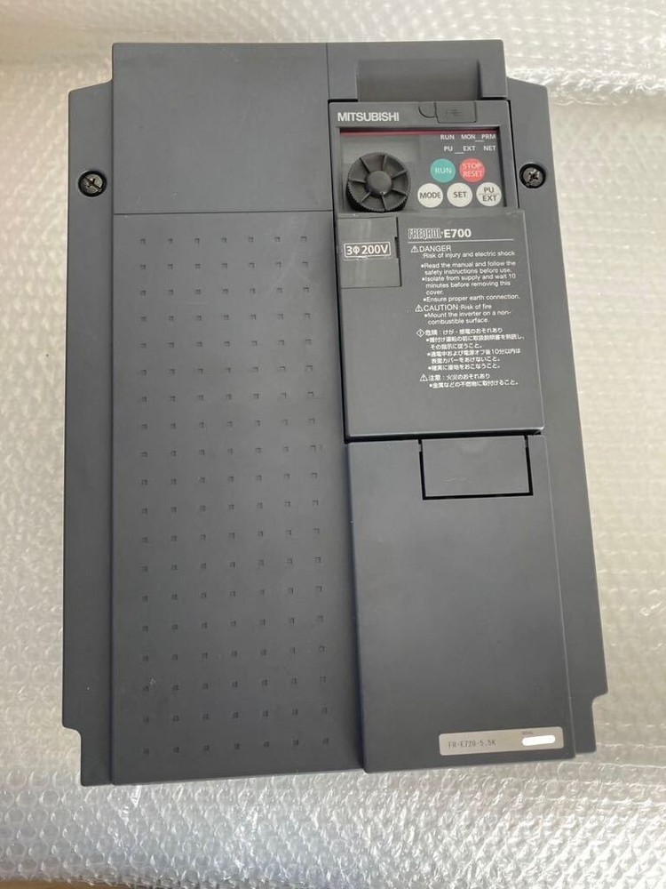 Mitsubishi FR-E720-5.5K FREQROL-E700 Small Inverter Removed From Working Machine