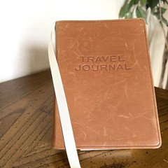 Vintage Cole Haan Leather Travel Journal 1996 Pocket Diary United States Maps