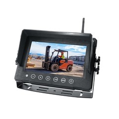 Forklift Blind Spot Assistance System 2.4G Wireless Camera Moniter 2 Lens Switch