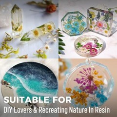 Epoxy Resin Kit 2 Gallon – Crystal Clear High Gloss Low Odor for Crafts
