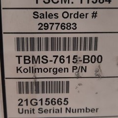 Kollmorgen TBMS-7615-B00 Frameless Motor, 24VDC 14.3A, 130oz-in, 76mm Frame