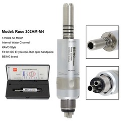 BEING Dental FG Contra Angle Straight Handpiece Air Motor Slow Speed 4 Hole KAVO