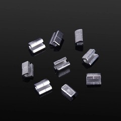 100 Pcs 10 Packs Dental Orthodontic Crimpable Hook Split Sliding Stops General