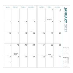 2027-2028 Lemon Small Monthly Pocket Planner