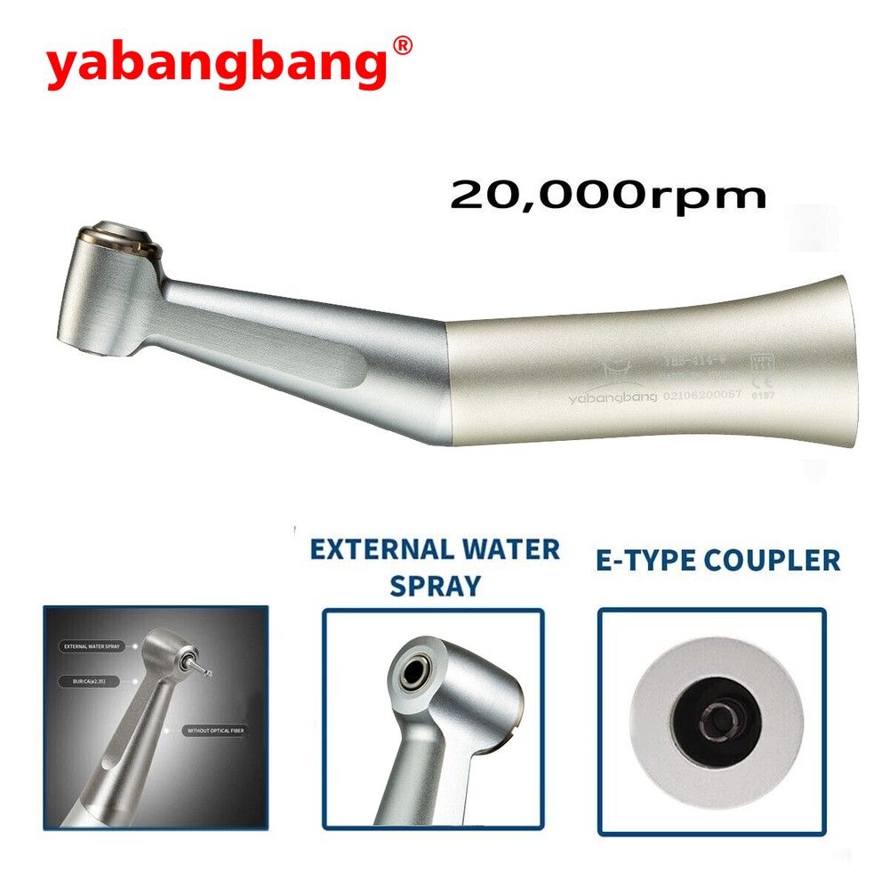 NSK Style Dental Slow Speed Contra Angle Handpiece Push Button E-type FX65 ez