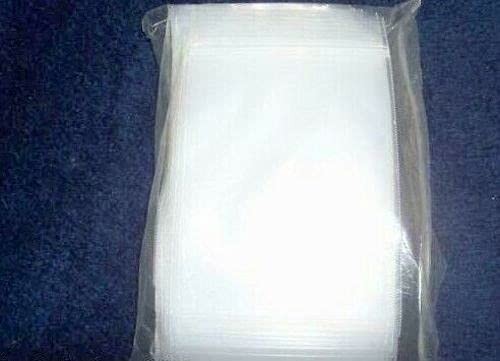 100 3″x 4″ resealable zip bags 8mil “EXTRA EXTRA HEAVY DUTY”