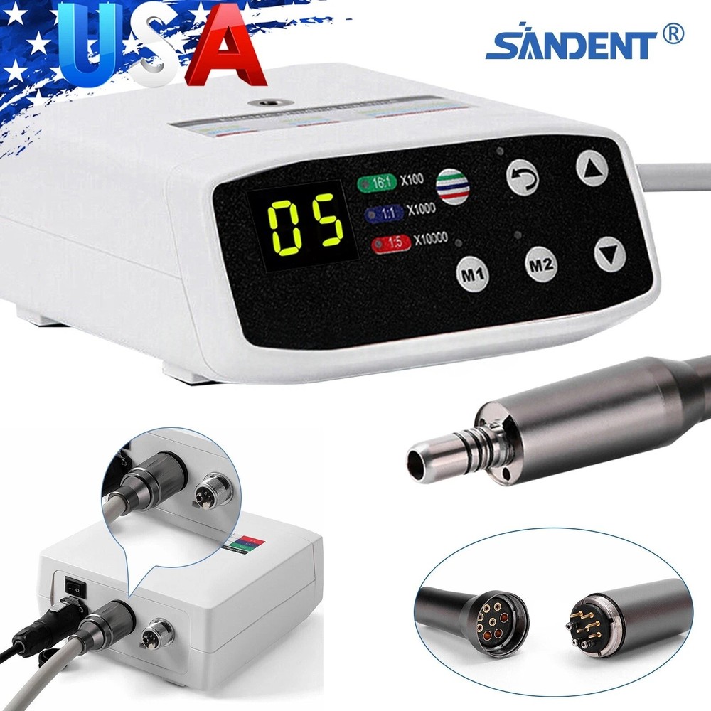 Brushless Dental LED Electric Micro Motor NSK KAVO Style 1:1/1:5 /16:1 Handpiece