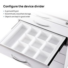 Dental Unit Chair DC Motor Computer Controlled+Stool /Storage Cabinet Tool Cart