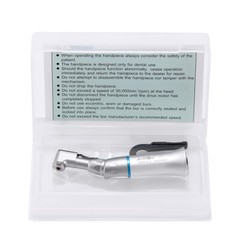 AZDENT Dental Handpiece Slow Low Speed Contra Angle E-type Push Button Air Motor