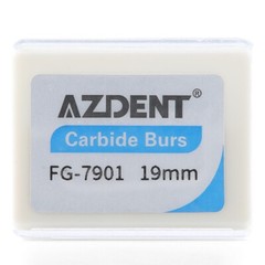 10pc FG7901 Dental Tungsten Carbide Gold Burs Polishing For High Speed Handpiece