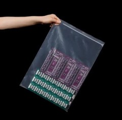 100 Pack 14×20 Inch Clear Reclosable Zipper Bag Plastic Poly Zip Lock Bags 2Mil
