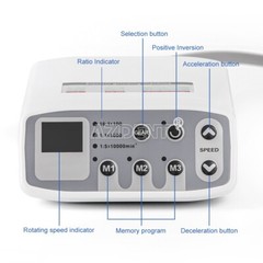 Dental Brushless LED Electric Micro Motor Internal Spray 1:1/1:5/16:1 QI901 USA