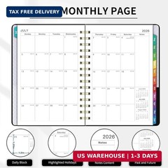 Planner 2026-2027 – Planner 2026-2027 Weekly and Monthly from Jul. 2026 – Jun. 2