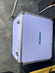 Moboy ESWT02 Shockwave Therapy Machine Kit w/ Handpiece, Tips & Carry Case