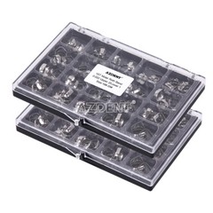 AZDENT Dental Orthodontic Bands With Buccal Tube 1st Molar Roth/MBT 022″ 16#-35