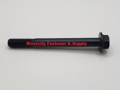 M10-1.5×100 Hex Head Flange Bolts 10mm x 100mm Flare Screws M10x1.5 x 100