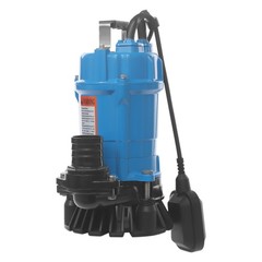0.75HP Submersible Sewage/Effluent Pump, 4226 GPH Metal Septic Pump, 110V Blue
