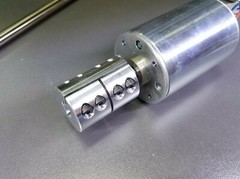 10 X 12.7MM 1/2″ Rigid Clamp Shaft Coupler Double Length CNC Motor Zero Backlash