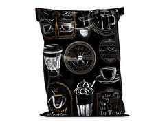 10×13 Inch Coffee Designer Mailers, Designer Self Sealing Shipping Mail Bags for