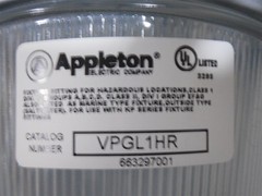 EGS / Appleton Mercmaster III 100W Metal Halide Light Fixture MLSH104G1NMTFTZ2UP