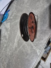 Vtg DORMAN PRODUCTS INC Cincinnati Black Annealed Mechanics Wire Spool Used
