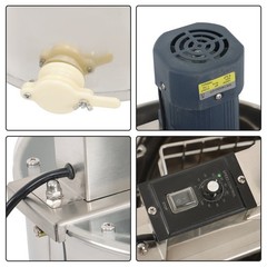 Electric Honey Extractor 3 Frames Stainless Steel Beekeeping Equipment 1300RPM