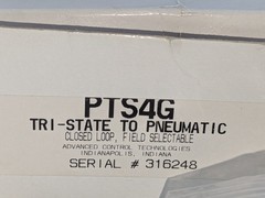 ADVANCED CONTROL TECH PTS4G Tri-State To Pneumatic Closed Loop, Field Selectable