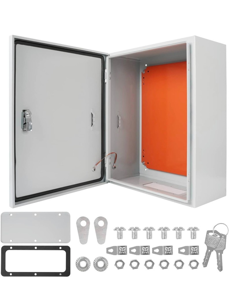 Cold Rolled Steel Electrical Box 23.6” x 20” x 8”’ Indoor/Outdoor
