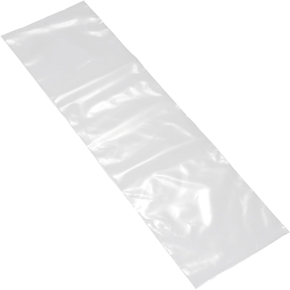 Laddawn 1137 Clear Layflat Poly Bags 4 mil 8X28 500/Case